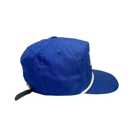 Vintage Miller Lite "Lite Beer" Adjustable Trucker Hat with Rope- Blue - Picture 6 of 12